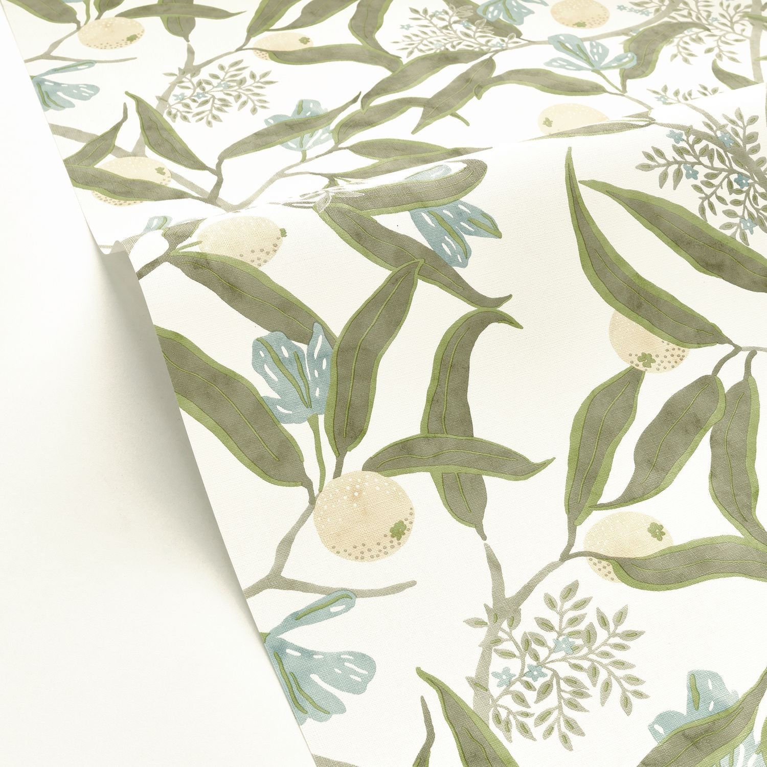 Eurydice Wallpaper - Lichen Jaune - Caselio - 103617020 - Premier Wallcovering