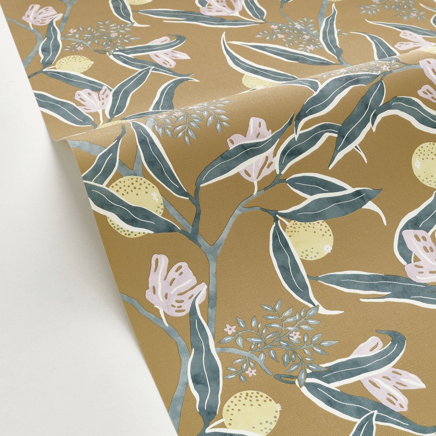 Eurydice Wallpaper - Opaline Curry - Caselio - 103617122 - Premier Wallcovering