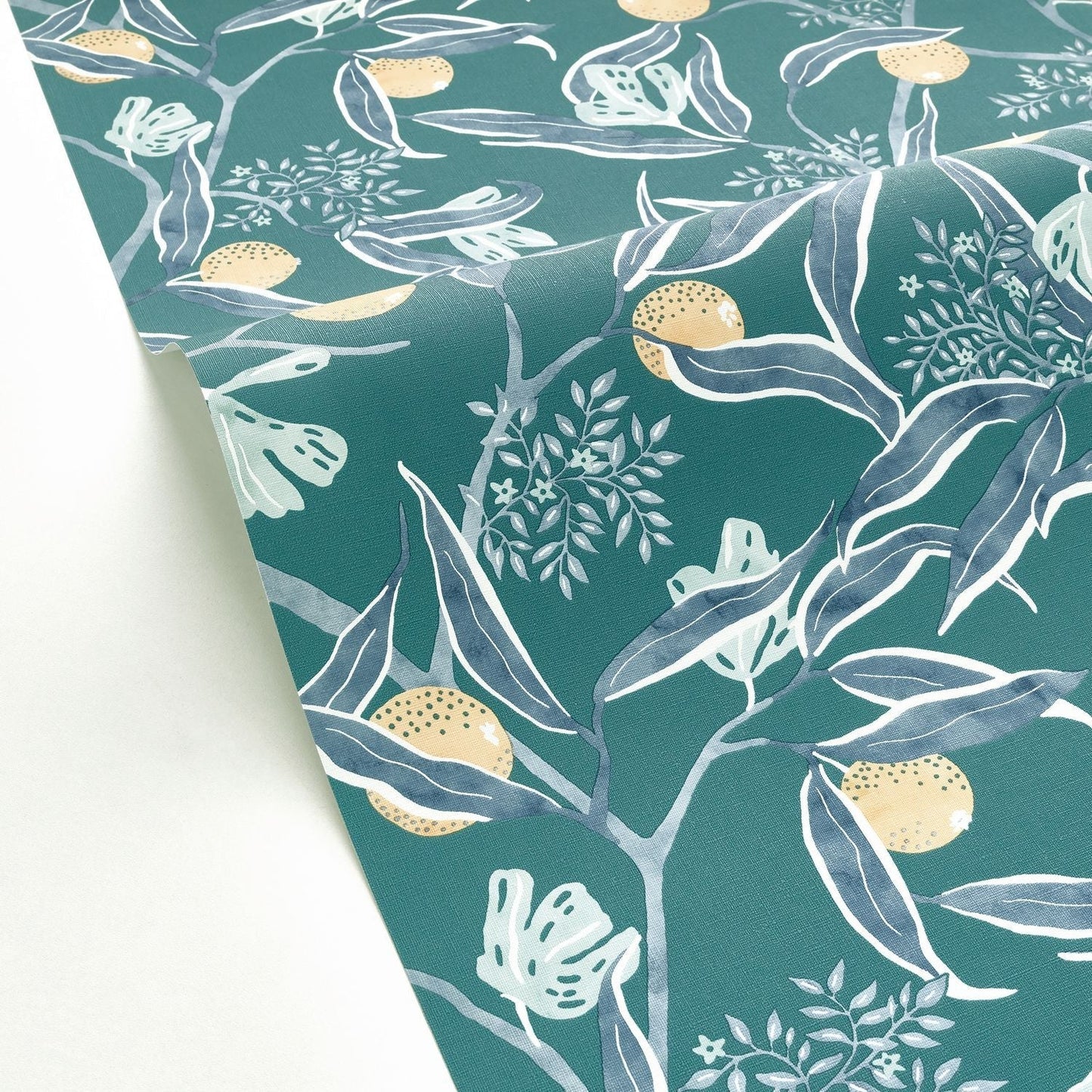 Eurydice Wallpaper - Bleu Egee - Caselio - 103616066 - Premier Wallcovering