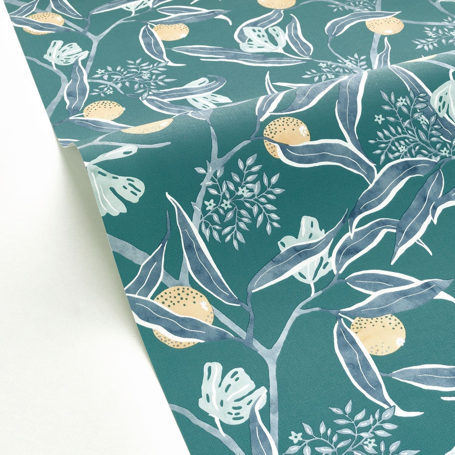 Eurydice Wallpaper - Bleu Egee - Caselio - 103616066 - Premier Wallcovering