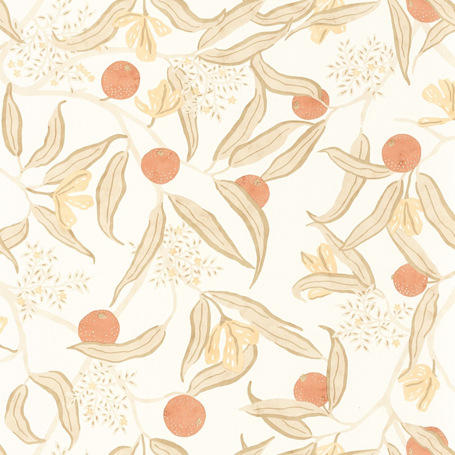 Eurydice Wallpaper - Beige Orange - Caselio - 103611130 - Premier Wallcovering