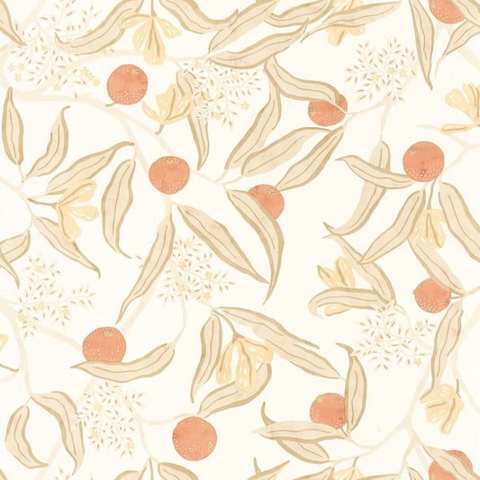 Eurydice Wallpaper - Beige Orange - Caselio - 103611130 - Premier Wallcovering
