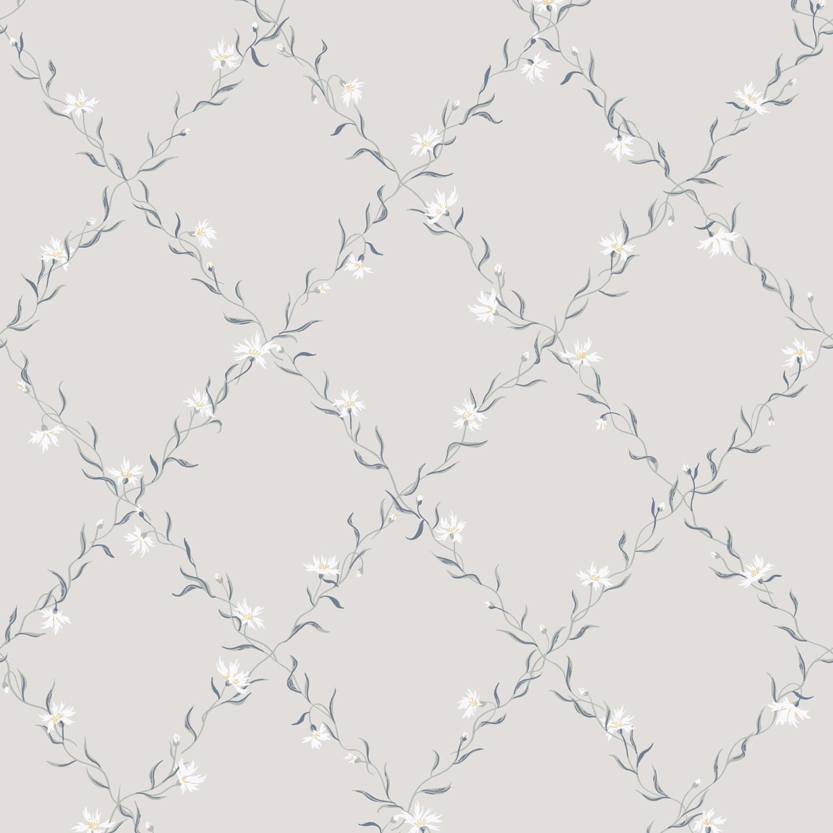Ewa Wallpaper - Gray - Sandberg - 806-21 - Premier Wallcovering