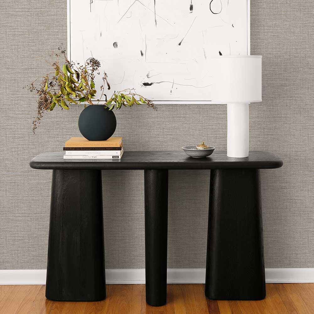 Exhale Texture Wallpaper - Stone - A Street Prints - FD26462 - Premier Wallcovering