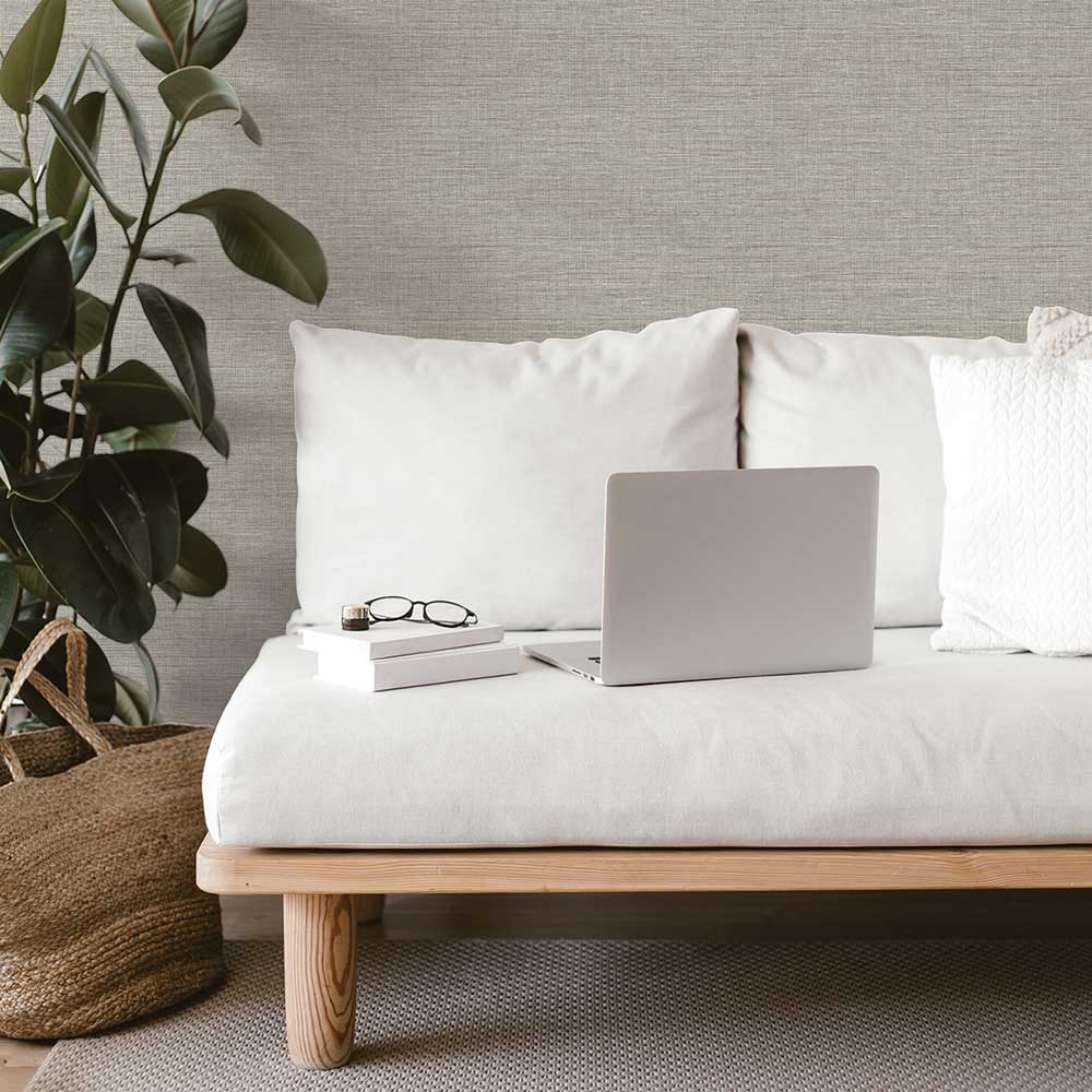 Exhale Texture Wallpaper - Stone - A Street Prints - FD26462 - Premier Wallcovering