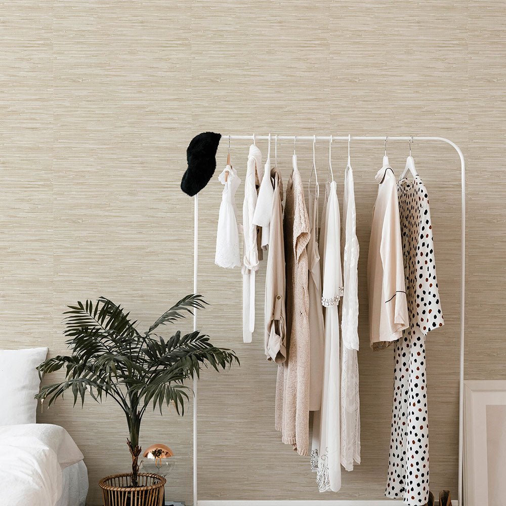 Exhale Wallpaper - Cream/ Stone - A Street Prints - FD27258 - Premier Wallcovering