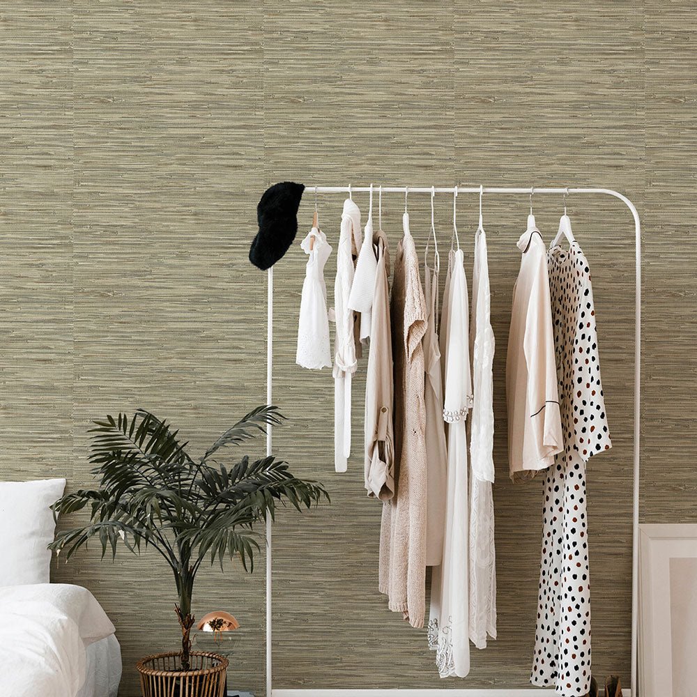 Exhale Wallpaper - Natural/ Green - A Street Prints - FD27262 - Premier Wallcovering