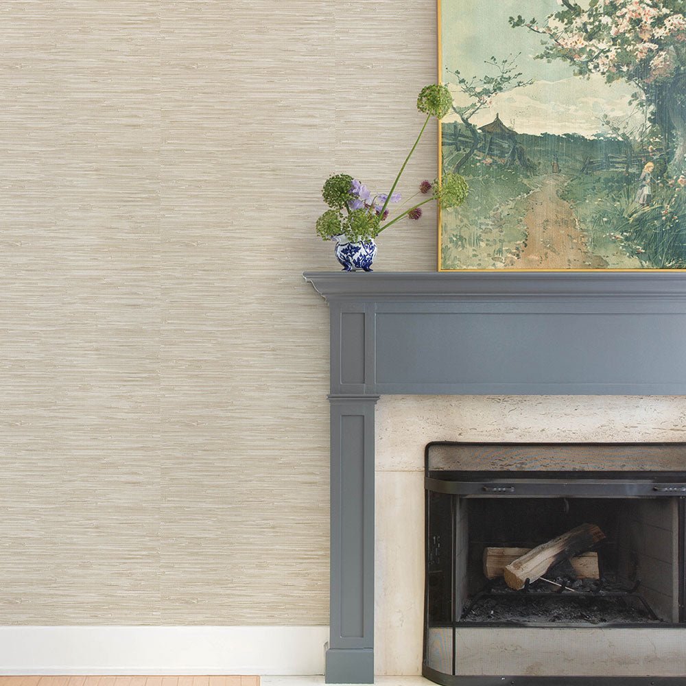 Exhale Wallpaper - Cream/ Stone - A Street Prints - FD27258 - Premier Wallcovering