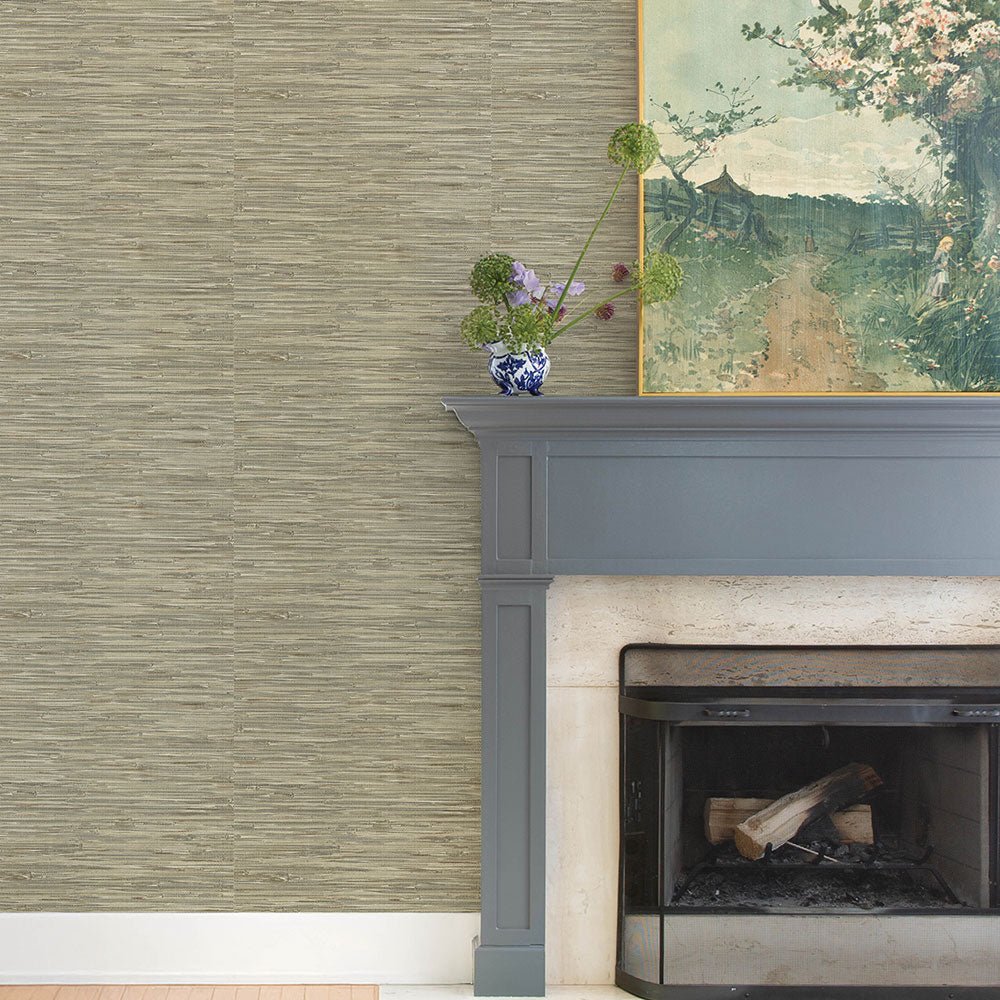 Exhale Wallpaper - Natural/ Green - A Street Prints - FD27262 - Premier Wallcovering