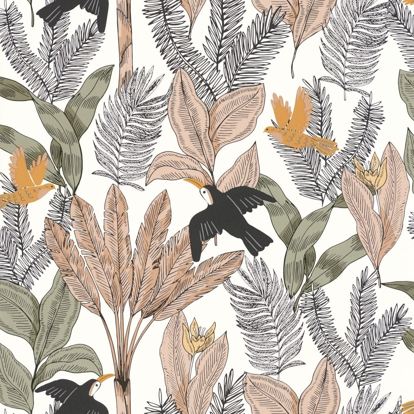 Explorer Wallpaper - Kaki - Caselio - 103497308 - Premier Wallcovering