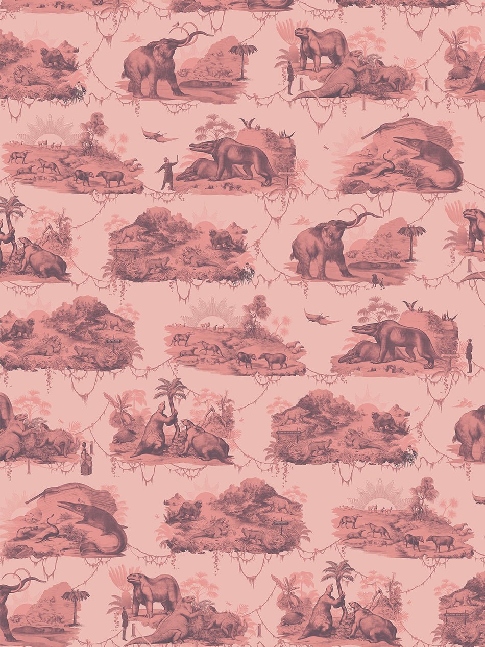 Extinctopia Wallpaper - Volcanic Sunset - Divine Savages - DVS142-EXT-VSUN-WR - Premier Wallcovering