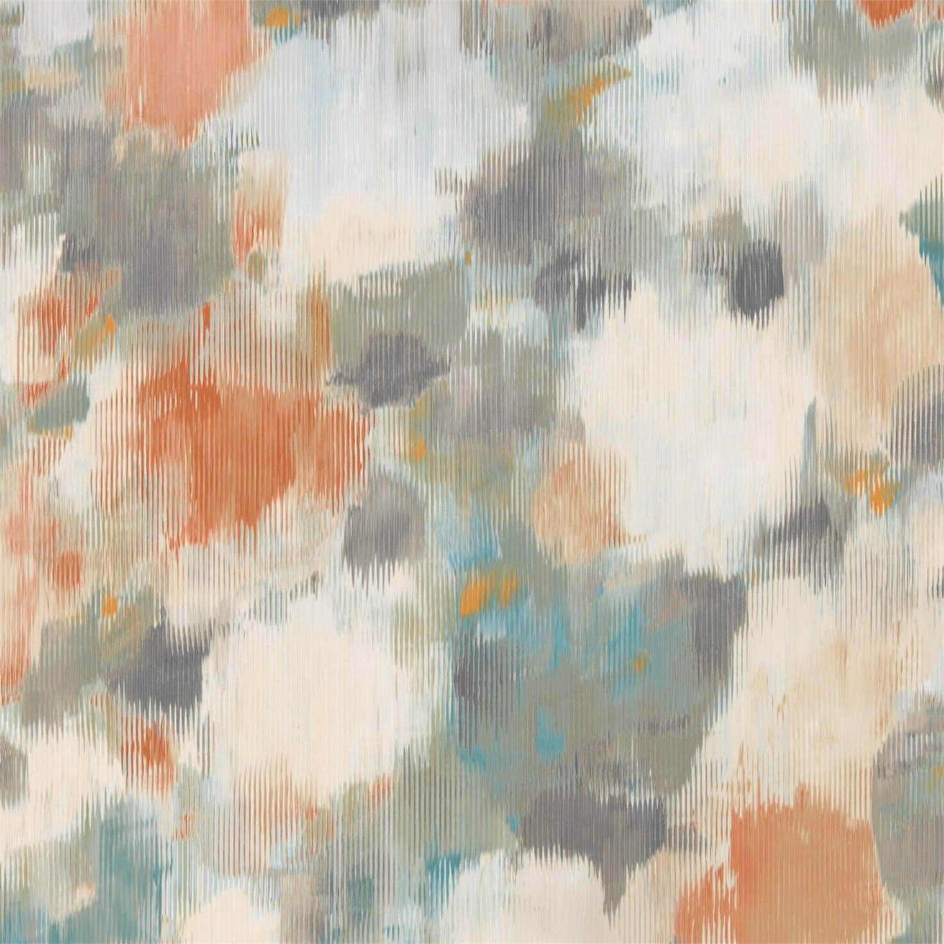 Exuberance Wallpaper - Tangerine/Sepia - HSTO111474 - Harlequin - Premier Wallcovering