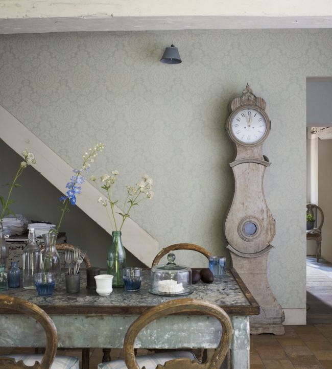 Fabienne Wallpaper - Natural - DFAB214070 - Sanderson - Premier Wallcovering
