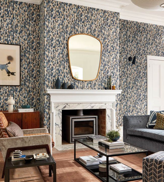 Fade Wallpaper - Ink/Bronze - HM7W112742 - Harlequin - Premier Wallcovering