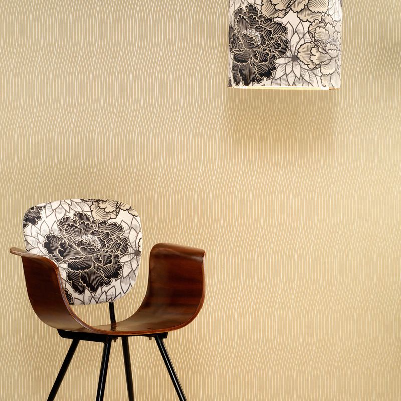 Fado Wallpaper - Grey - Osborne & Little - W5641-03 - Premier Wallcovering