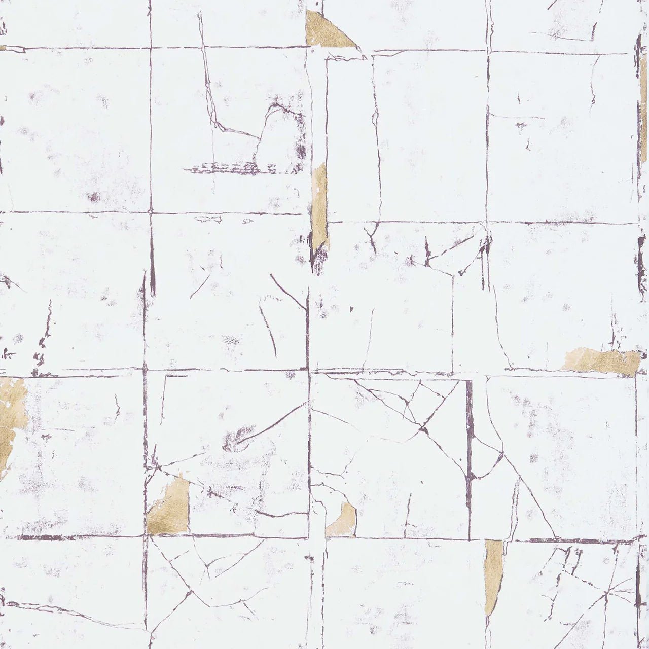 Faenza Tile Wallpaper - Stone - Osborne & Little - W7332-01 - Premier Wallcovering