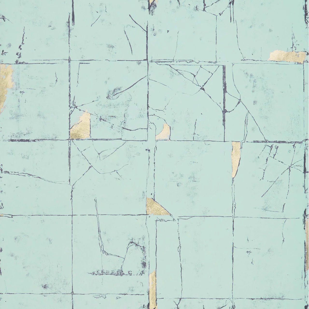 Faenza Tile Wallpaper - Mint - Osborne & Little - W7332-03 - Premier Wallcovering