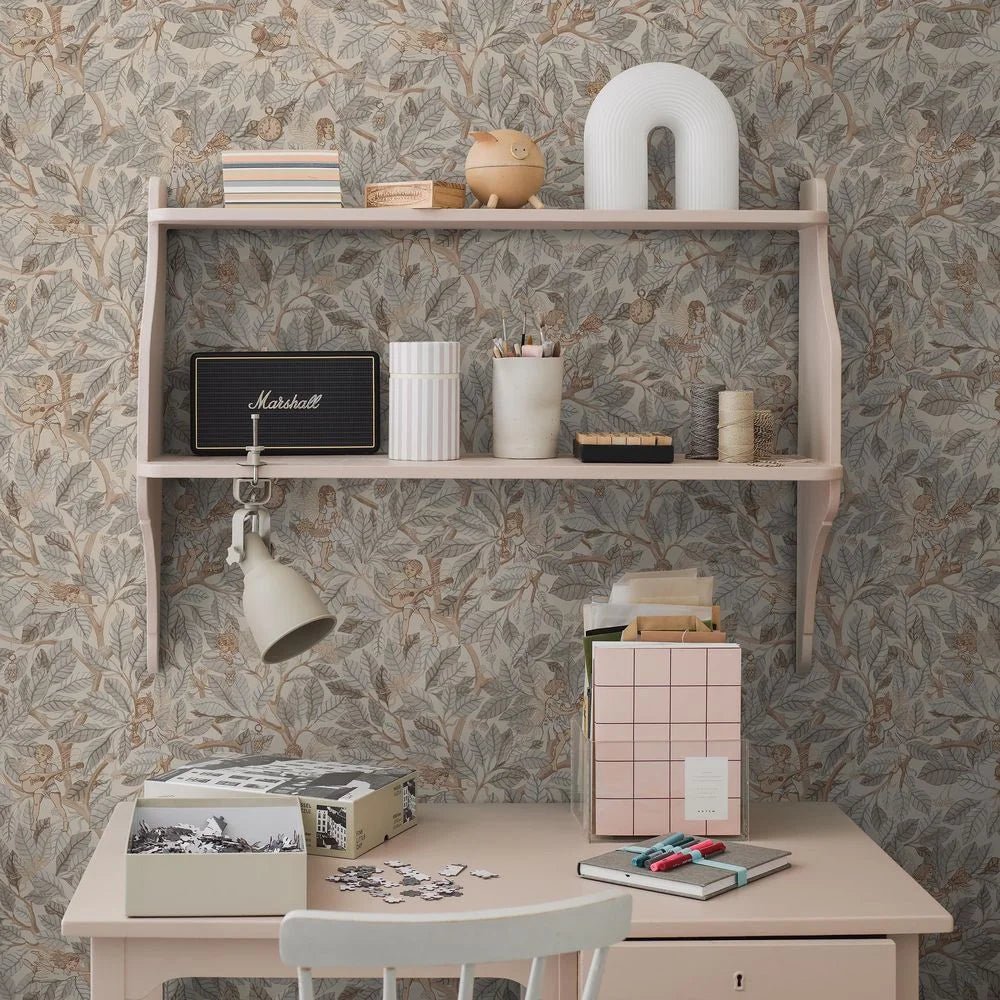 Fairies Wallpaper - Beige - Boråstapeter - 8140 - Premier Wallcovering