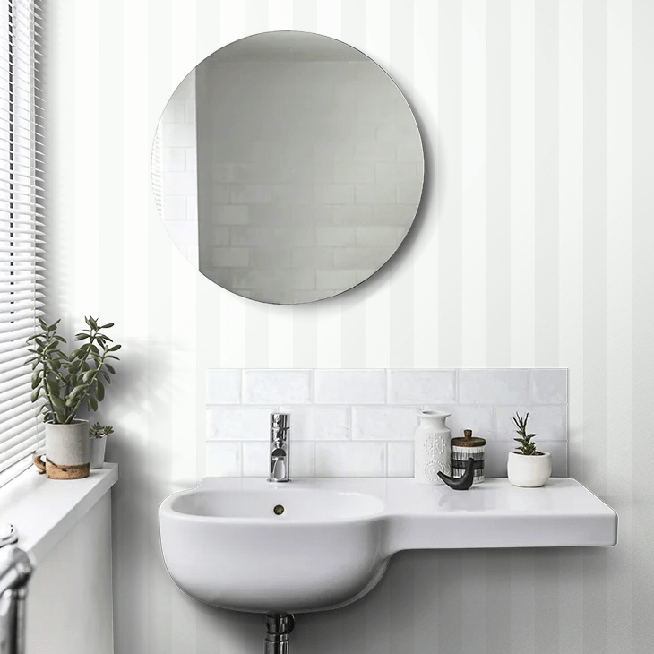 Falsterbo Stripe Wallpaper - Grey - Boråstapeter - 7687 - Premier Wallcovering