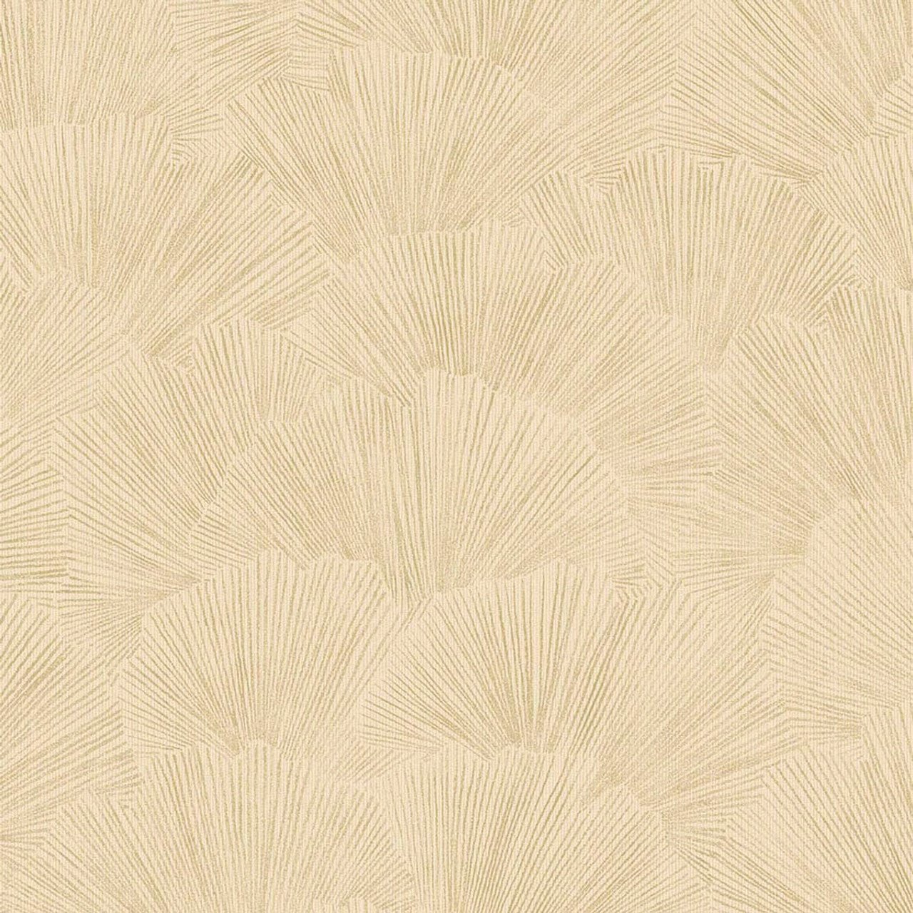 Fan Leaf Oasis Wallpaper - Yellow - Eijffinger - 317330 - Premier Wallcovering