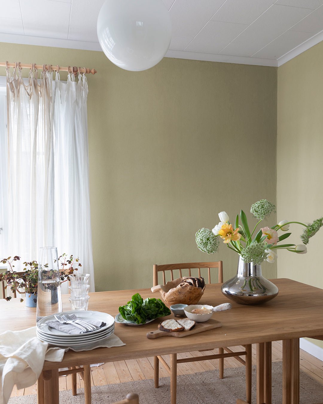 Fänkål Wallpaper - Yellow - Midbec - 77010 - Premier Wallcovering