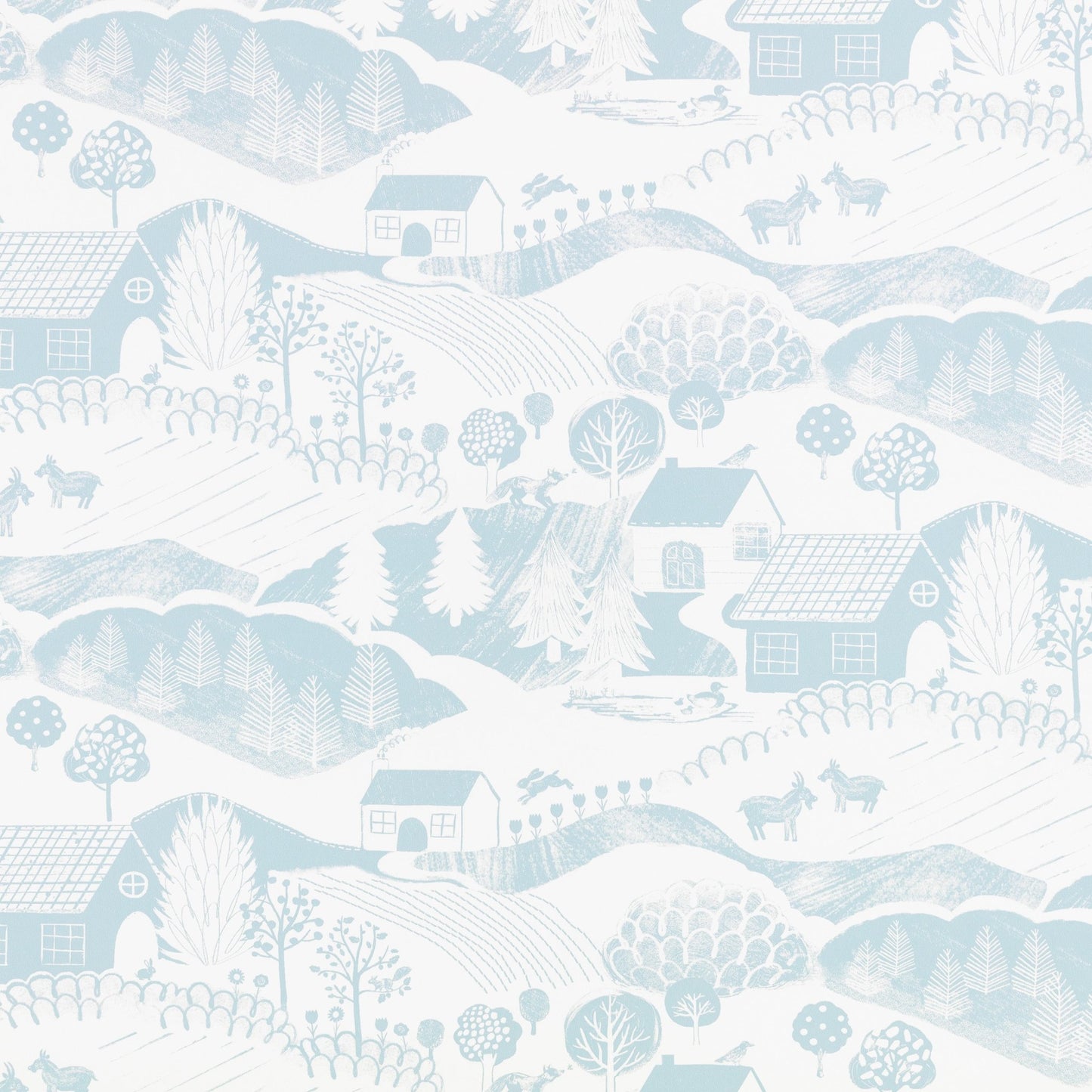 Far Far Away Wallpaper - Fjord - Villa Nova - W644/03 - Premier Wallcovering
