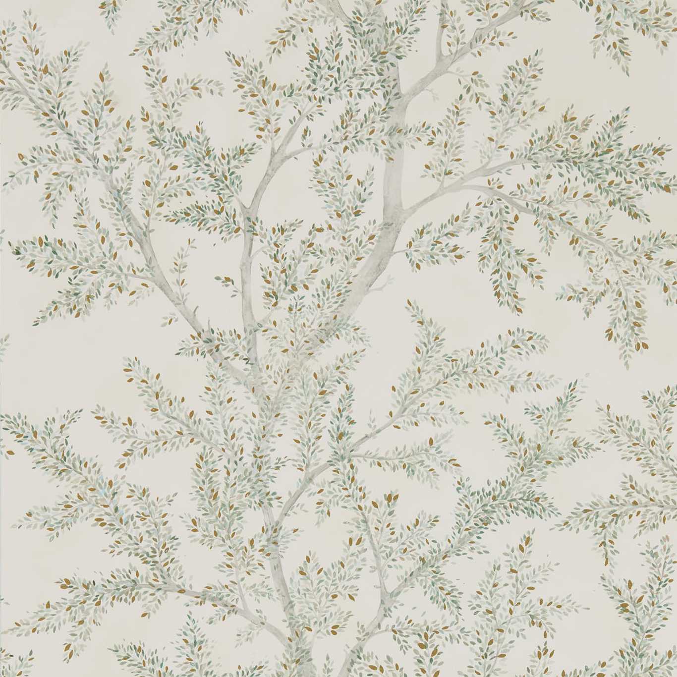 Farthing Wood Wallpaper - Sage Grey - Sanderson - DYSI216614 - Premier Wallcovering