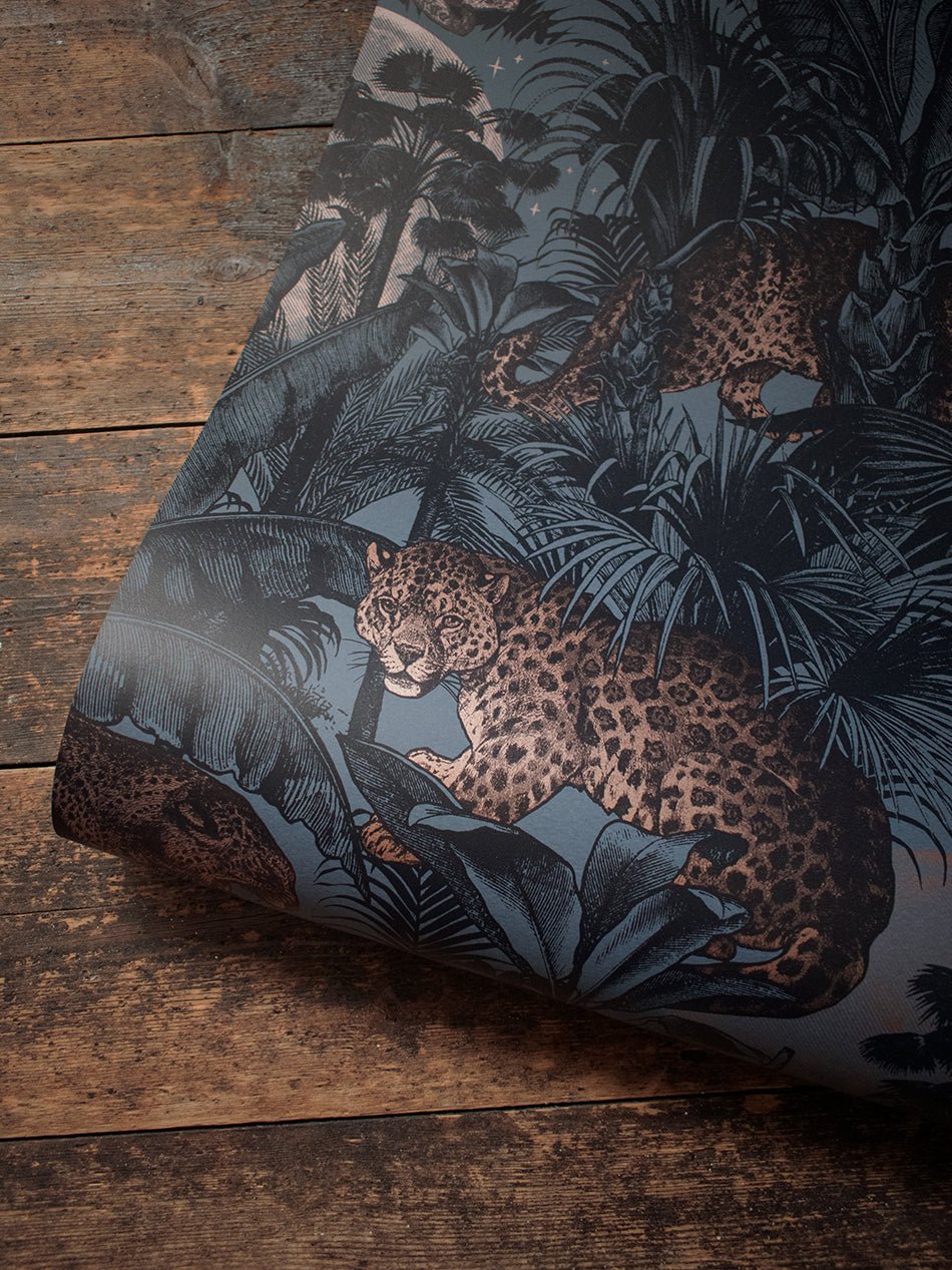 Faunacation Wallpaper - Twilight - Divine Savages - DVS120-FAU-DUSK-WR - Premier Wallcovering