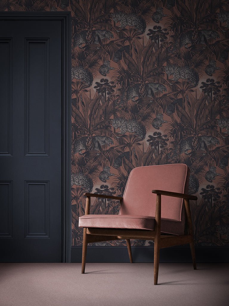 Faunacation Wallpaper - Sunset - Divine Savages - DVS026SP-FAU-SUN-WR - Premier Wallcovering