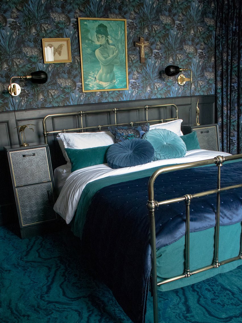 Faunacation Wallpaper - Nocturnal - Divine Savages - DVS005SP-NOC-WR - Premier Wallcovering