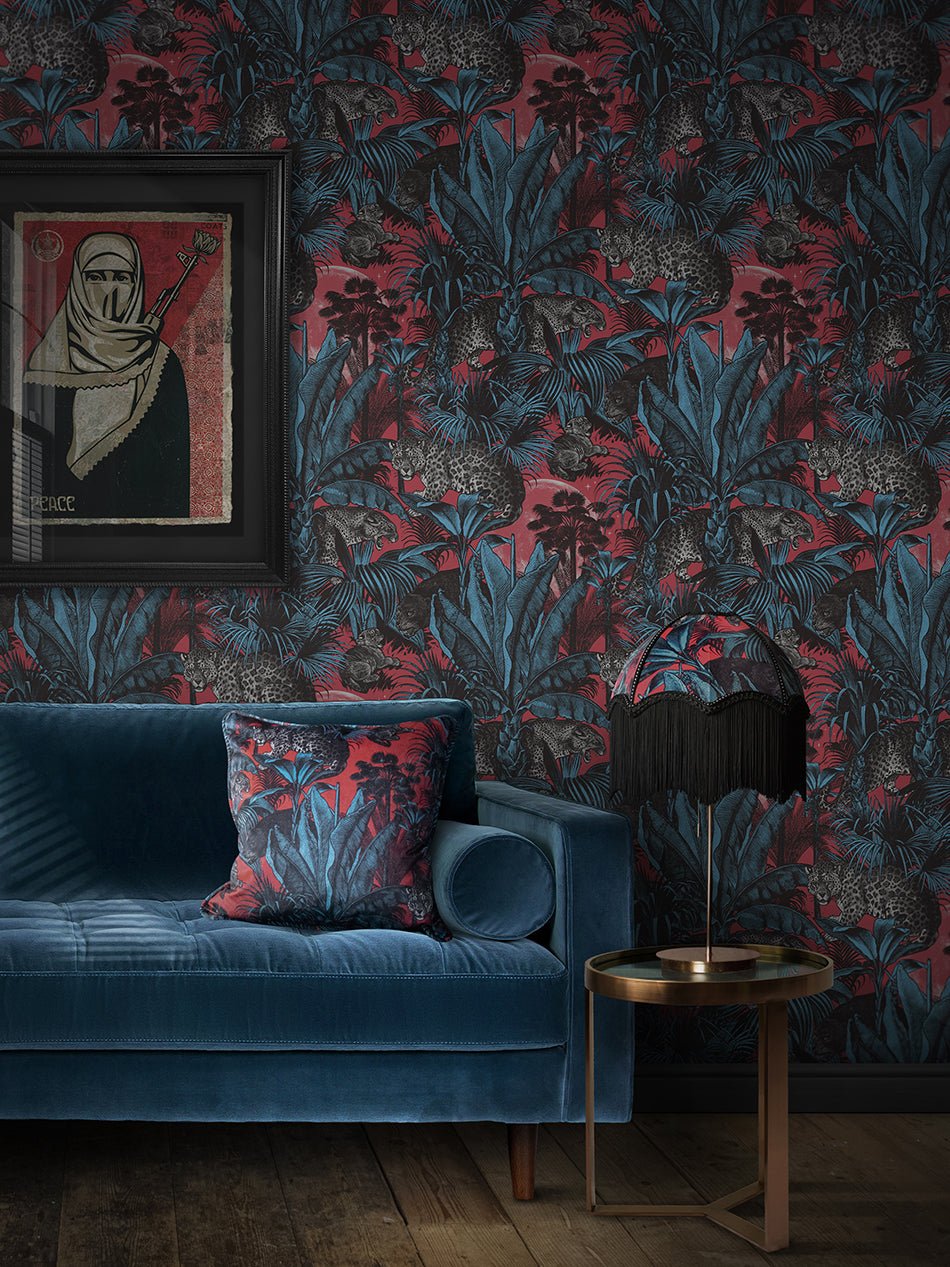 Faunacation Wallpaper - Majestic - Divine Savages - DVS003SP-FAU-WR - Premier Wallcovering