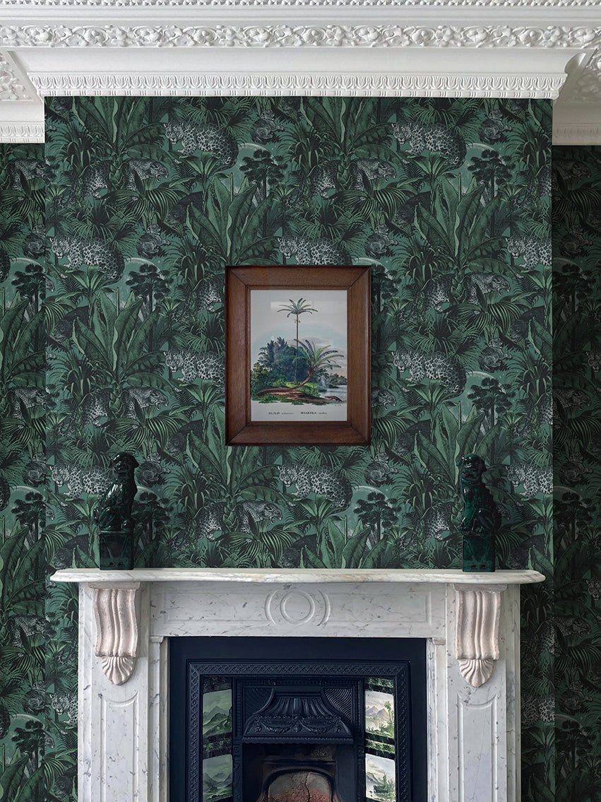 Faunacation Wallpaper - Jungle - Divine Savages - DVS066SP-JUNG-FAU-WR - Premier Wallcovering