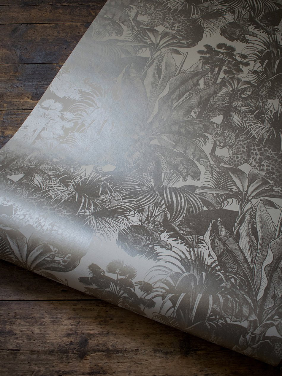 Faunacation Wallpaper - Savannah Gold - Divine Savages - DVS122-FAU-GOLD-WR - Premier Wallcovering