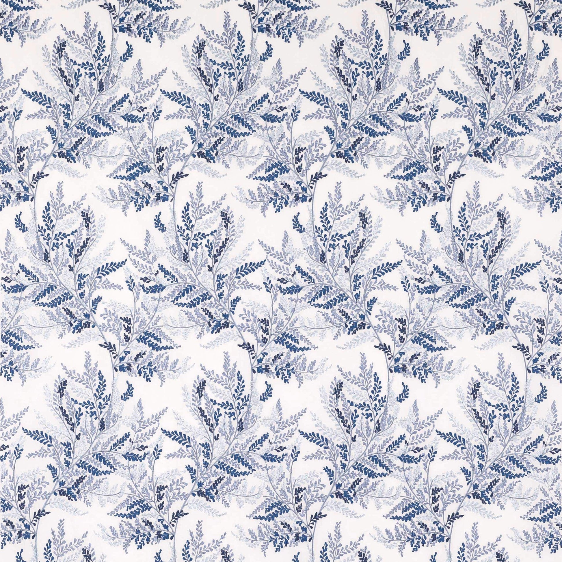 Faustine Fabric - Marine - Manuel Canovas - M4101-01 - Premier Wallcovering