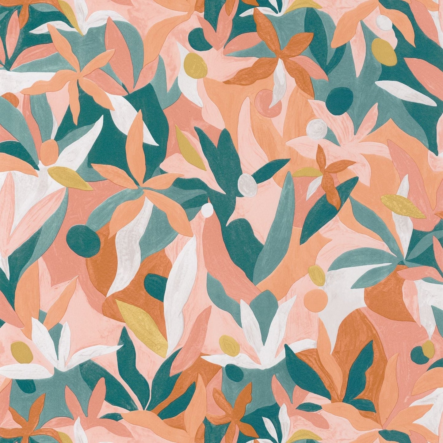 Fauve Wallpaper - Terracotta Rose  - Caselio - 102163049 - Premier Wallcovering