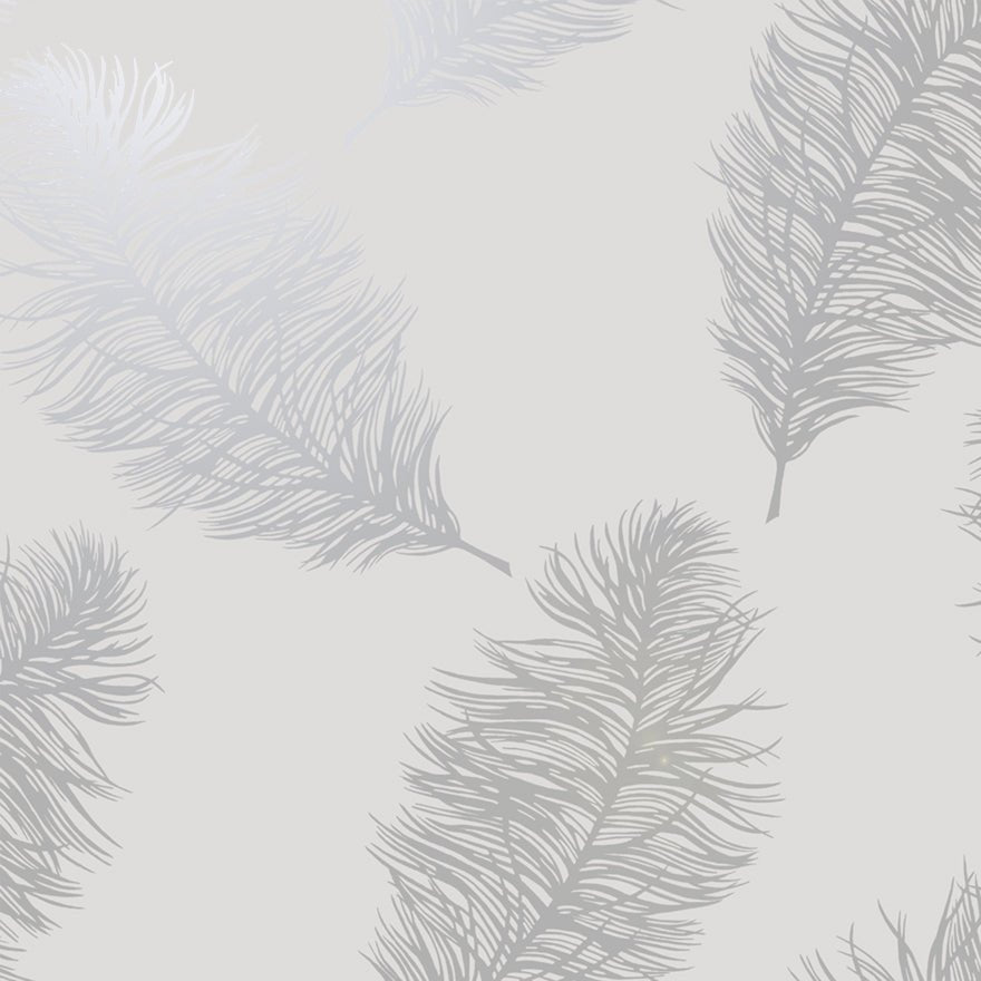 Fawning Feather Wallpaper - Grey - Holden Décor - 12626 - Premier Wallcovering