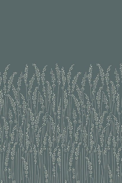 Feather Grass Wallpaper - Inchyra Blue - 5108 - Farrow & Ball - Premier Wallcovering