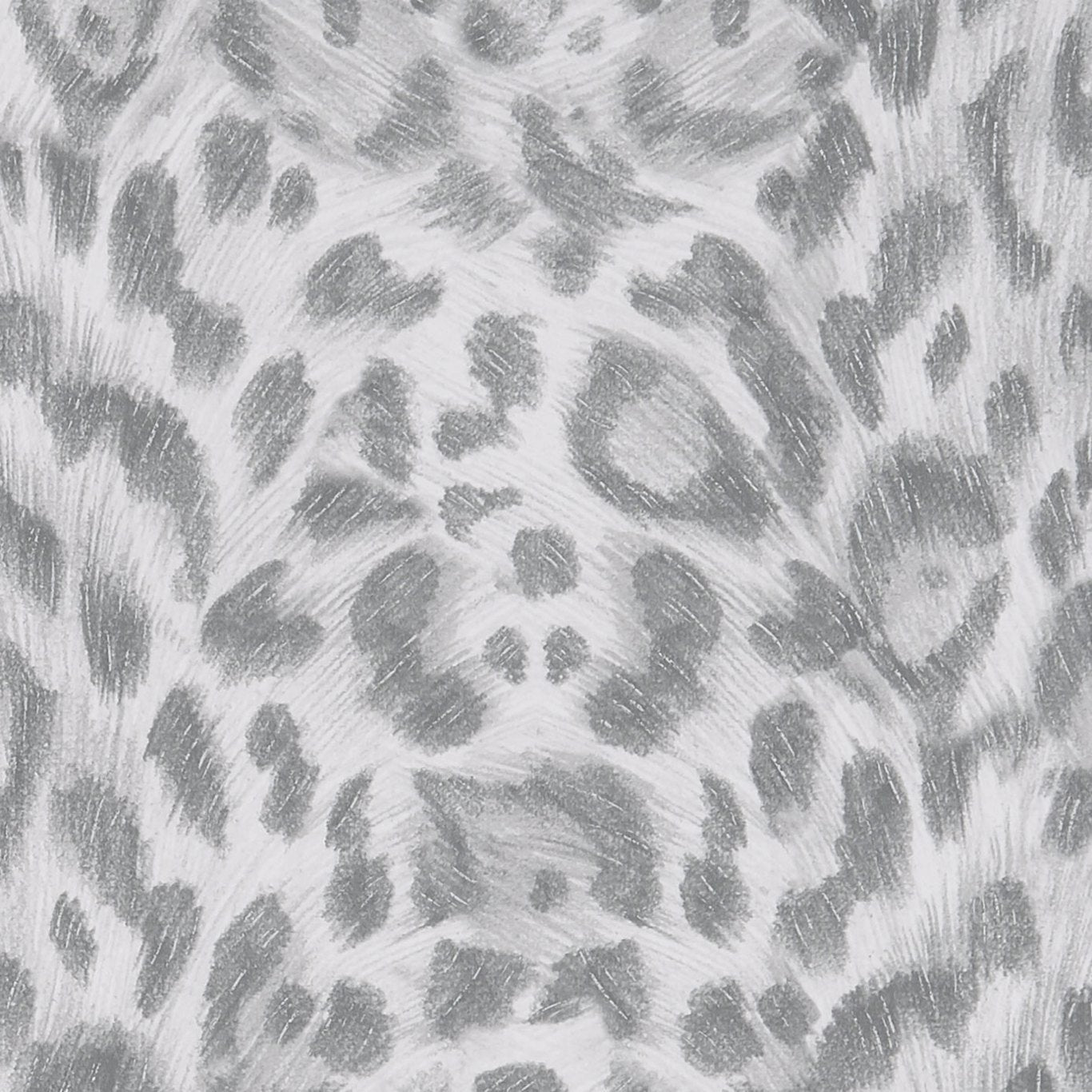 Felis Wallpaper - Silver - Clarke & Clarke - Emma J Shipley - W0115/09 - Premier Wallcovering