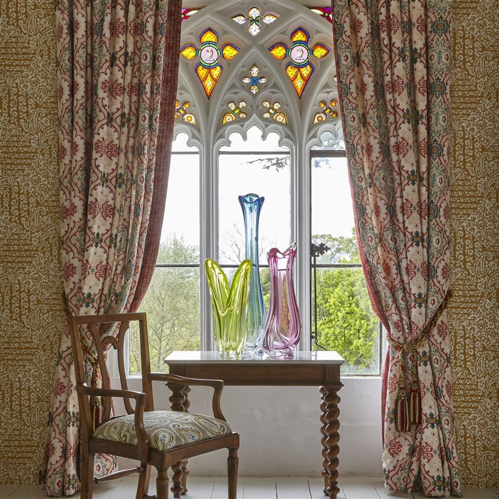 Felixton Wallpaper - Ochre - William Yeoward - PWY9003/07 - Premier Wallcovering