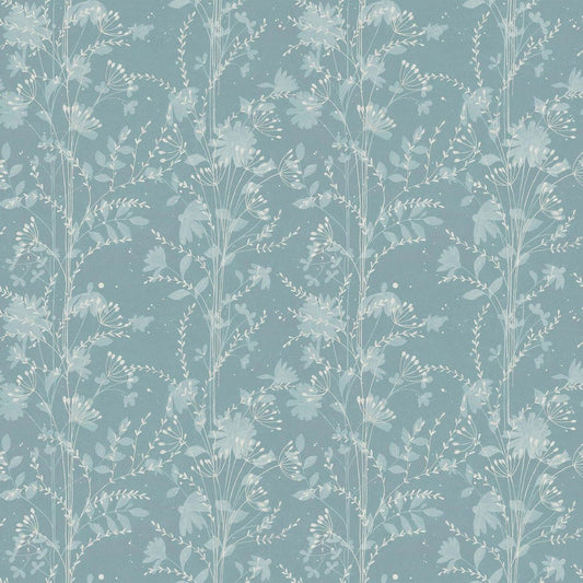 Fennelton Wallpaper - Pale Newport Blue - Laura Ashley - 121079 - Premier Wallcovering