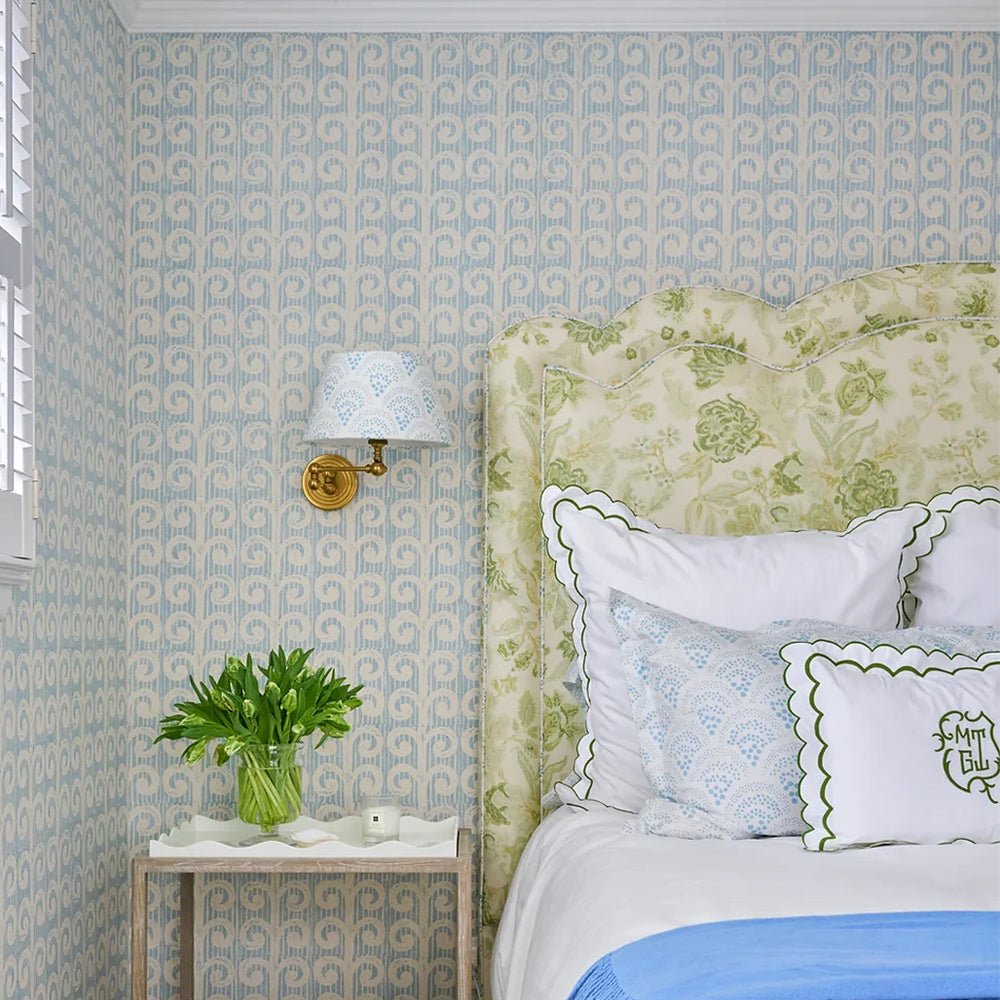 Fern Wallpaper - Blue - Blithfield - 688-01 - Premier Wallcovering