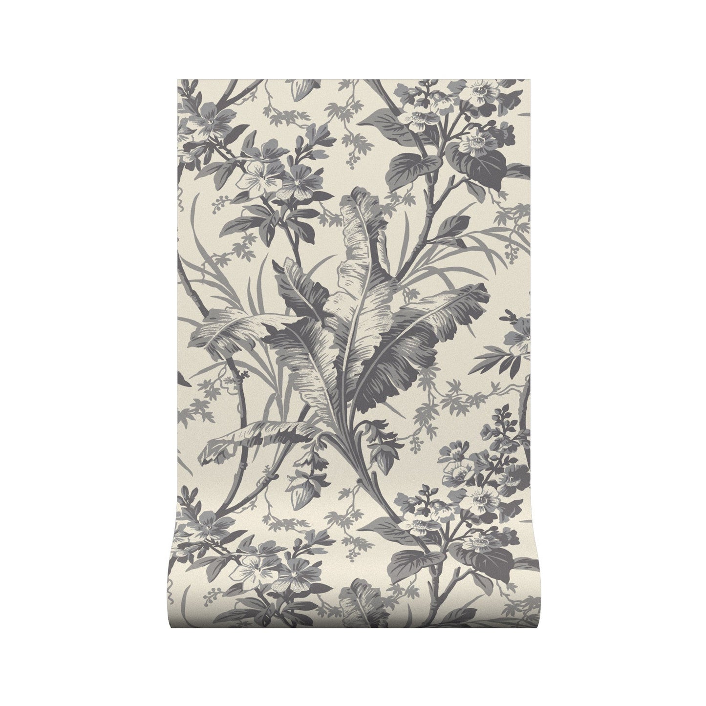 Fernbrook Wallpaper - Charcoal - Warner House - Premier Wallcovering