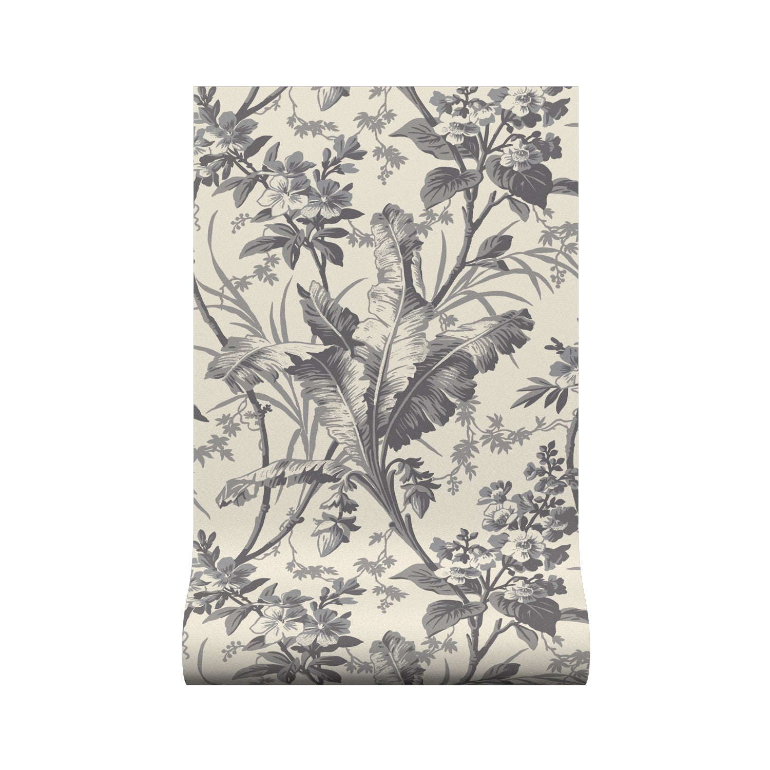 Fernbrook Wallpaper - Charcoal - Warner House - Premier Wallcovering