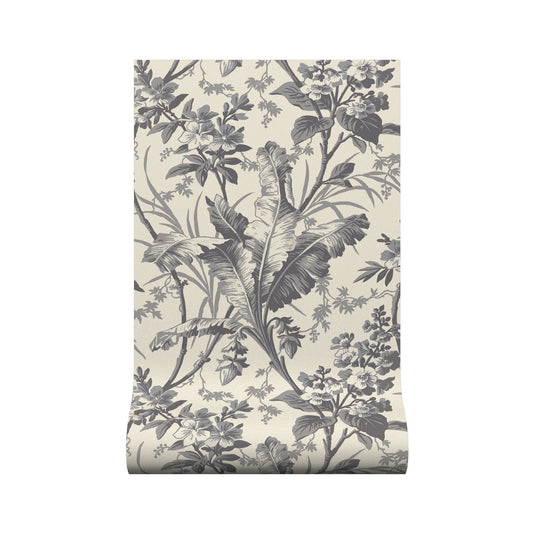 Fernbrook Wallpaper - Charcoal - Warner House - Premier Wallcovering