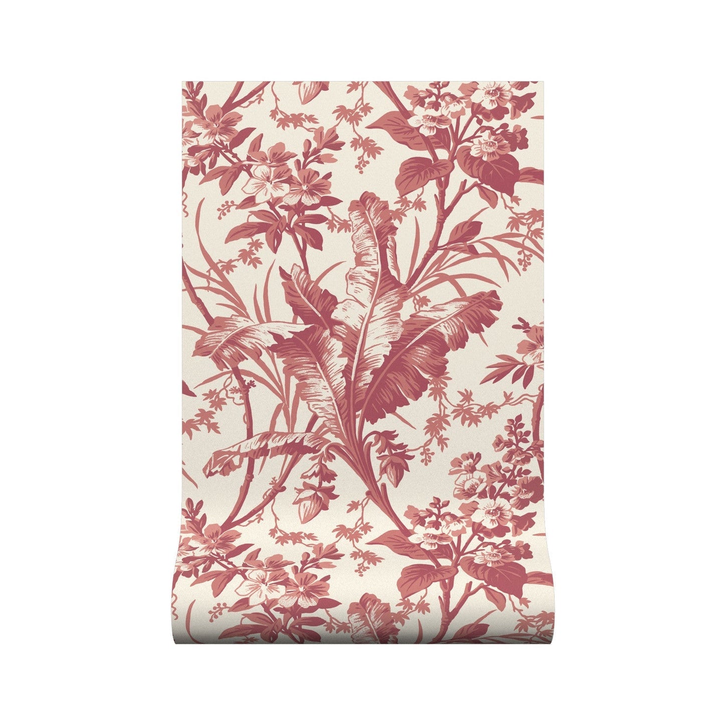 Fernbrook Wallpaper - Red - Warner House - Premier Wallcovering