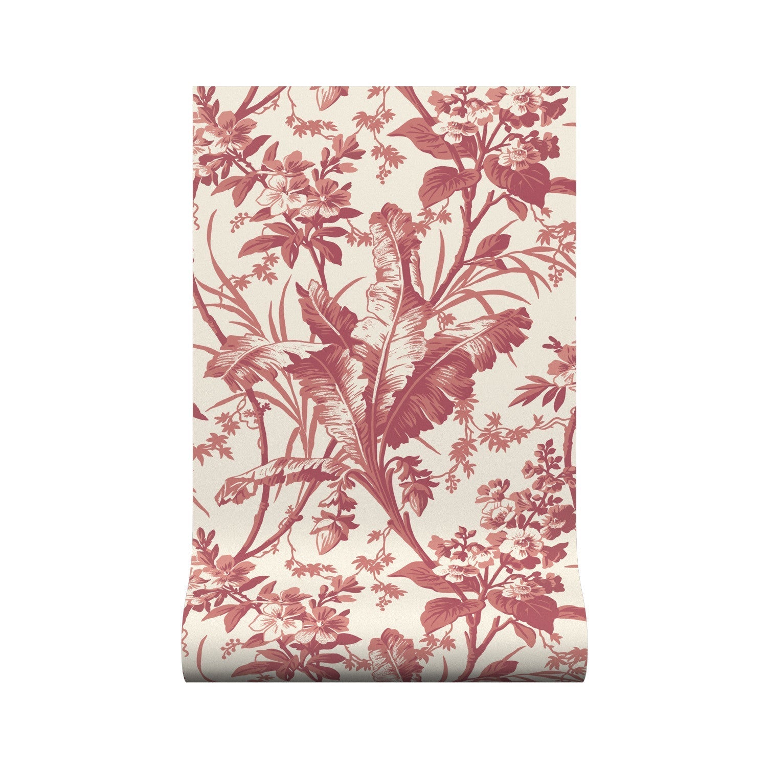 Fernbrook Wallpaper - Red - Warner House - Premier Wallcovering