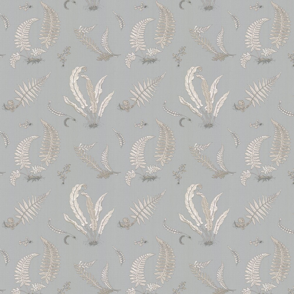 Ferns Wallpaper - Soft Blue - GP & J Baker - BW45044/7 - Premier Wallcovering