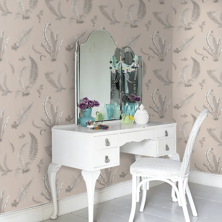 Ferns Wallpaper - Linen - GP & J Baker - BW45044/8 - Premier Wallcovering