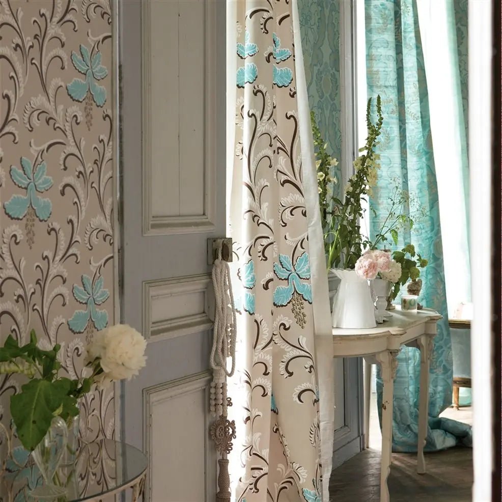 Fidelio Wallpaper - Cocoa - P498/05 - Designers Guild - Premier Wallcovering