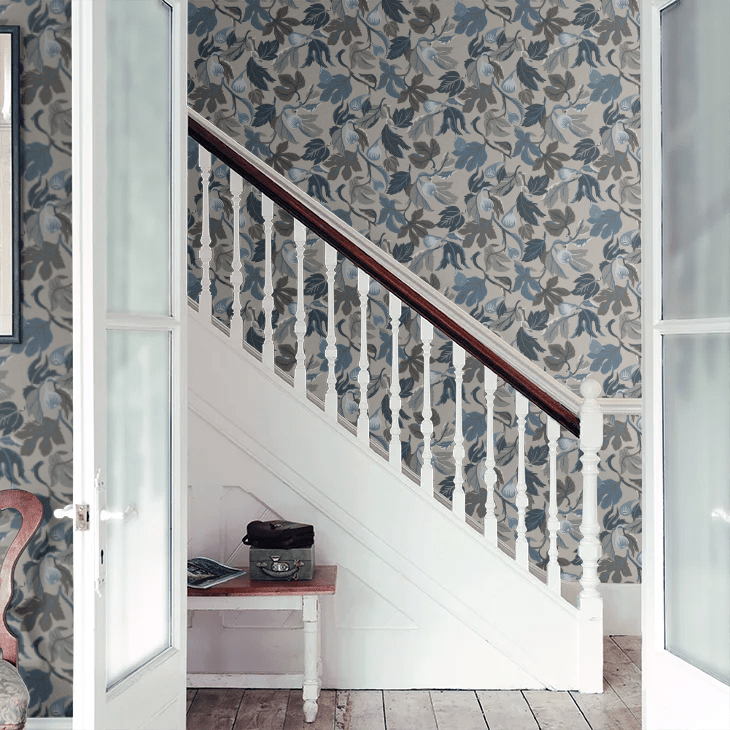 Figs Wallpaper - Taupe - Boråstapeter - 2062 - Premier Wallcovering
